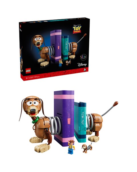 LEGO Disney and Pixar Toy Story Slinky Dog Bookends 43301