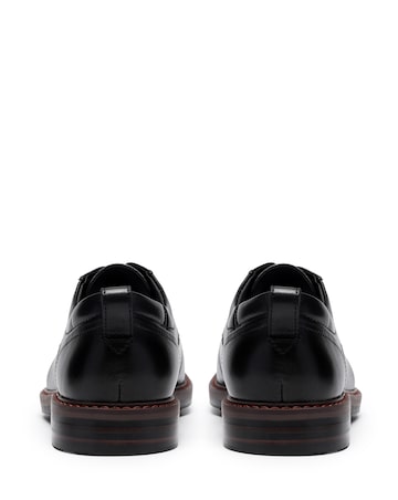 Clarks Aldwin 2 Leather Derby Shoe - Black