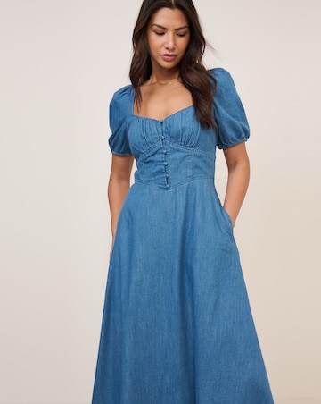 Nobody's Child Tulla Midi Denim Dress