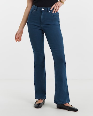Indigo High Waist Super Soft Bootcut Jeans
