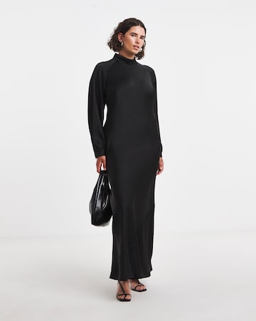Vila Bea High Neck Ankle Dress