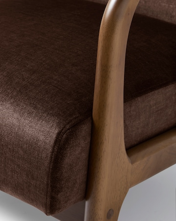 Fletcher Wooden Accent Chair