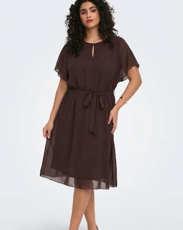 ONLY TIE BELT SHORT DRESS