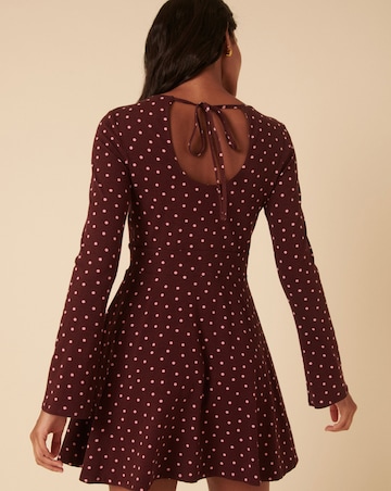 NOBODYS CHILD LS TATE MINI JERSEY DRESS