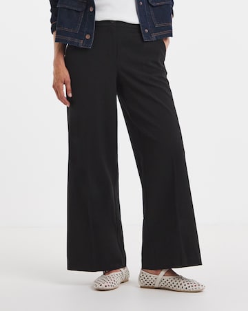 Tailored Wide Leg Trousers with stretch