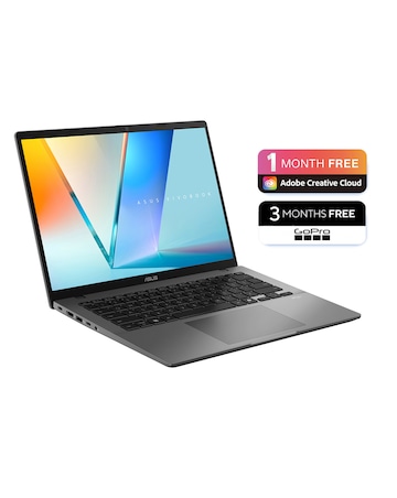 ASUS Vivobook 14 Laptop - 14in Ryzen AI 7 16GB 1TB FHD OLED - Grey