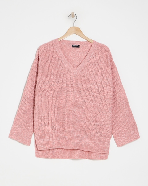 Rose V Neck Tunic