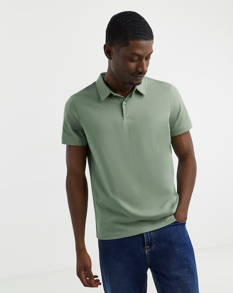Pure Cotton Jersey Polo