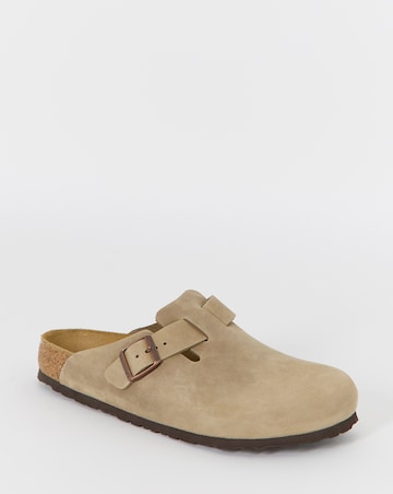Birkenstock Classic Oiled Leather Boston Clogs - Tabacco Brown