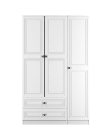 Richmond Triple Wardrobe with 2 Drawers