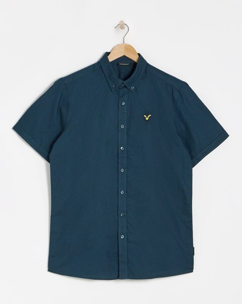 Voi Storm Short Sleeve Oxford Shirt Long Length