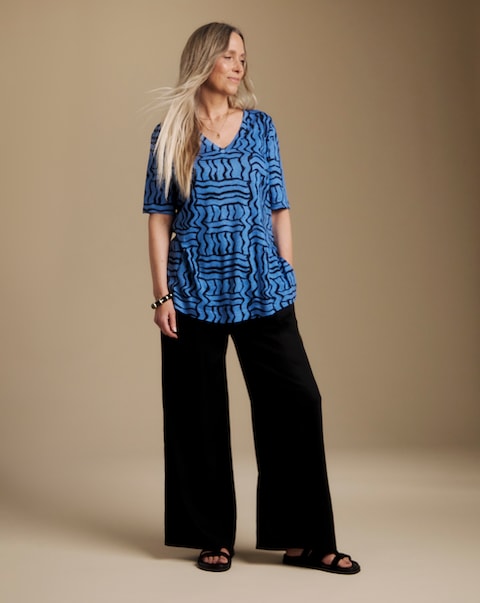 Julipa Linen Jersey Pocket Tunic