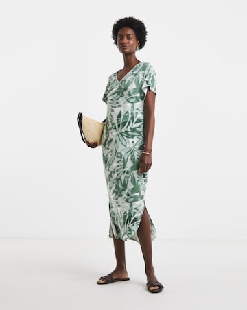 Great Value Soft Touch Midi T-Shirt Dress
