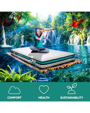 Jay-Be Quest Q2 Pocket Sprung Responsibly Made Children's Mattress - Single