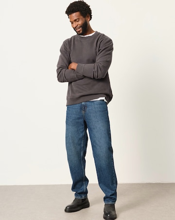 FatFace Hayle Crew Sweatshirt - Charcoal