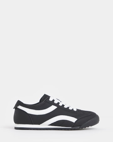 Tesoro Retro Slimline Trainer - Wide Fit (E)