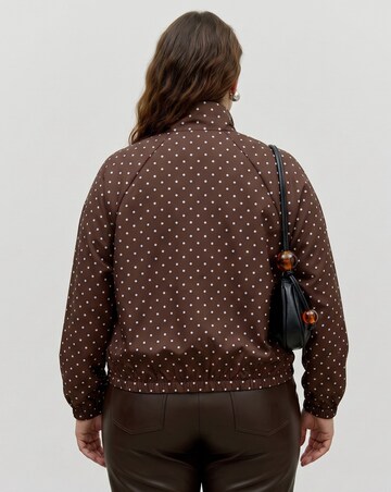 Vero Moda Kayla High Neck Polka Dot Jacket