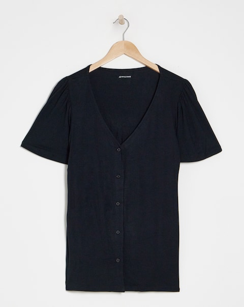 Black Angel Sleeve Top