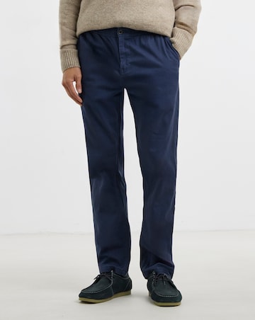 Fully Elasticated Comfort Waist Straight Chino Trouser