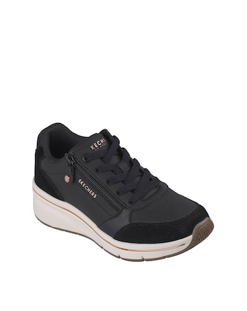 Skechers Black Billion Flex Luxe Up Trainers - Standard Fit (D)