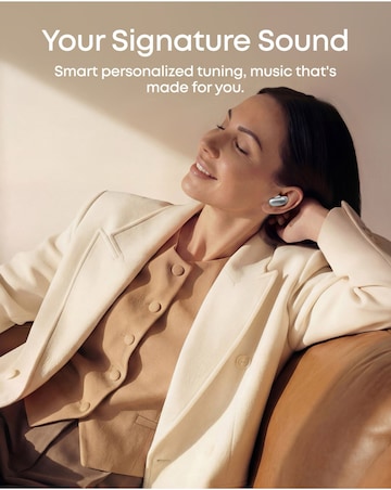 Soundcore Liberty 5 Pro Wireless Noise Cancelling Earbuds - White