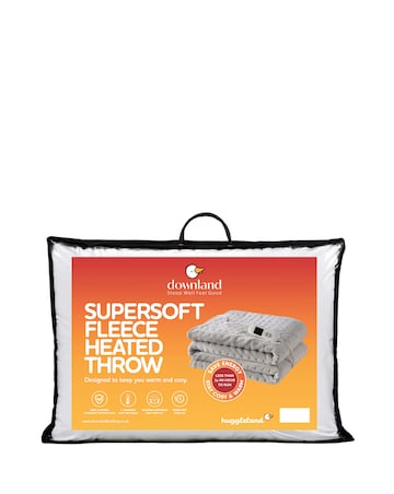 Downland Supersoft Fleece Heated Throw