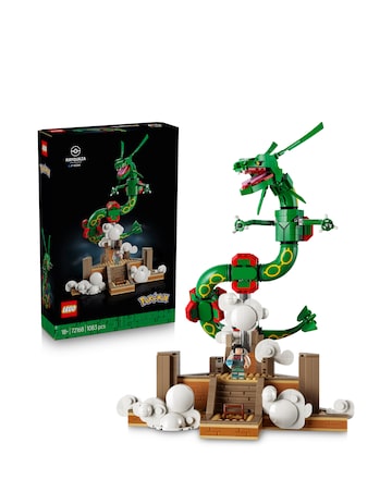 LEGO Pokemon Rayquaza Decor Building Set 72168