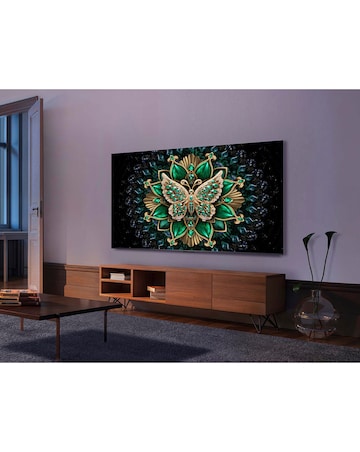 TCL 85C6K-UK 85in 4K Mini LED HDR Smart Fire TV with Freely