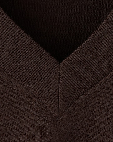 Mango V-neck Knit Sweater