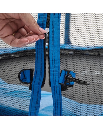 Plum 4ft Junior Springsafe Trampoline & Enclosure - Blue