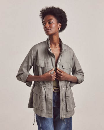 Anthology Khaki Washed Utility Jacket