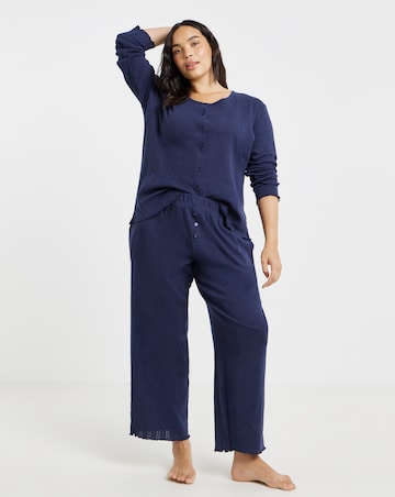 Pretty Secrets Pointelle Rib Pyjama Set