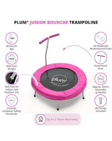 Plum Junior Bouncer - Pink