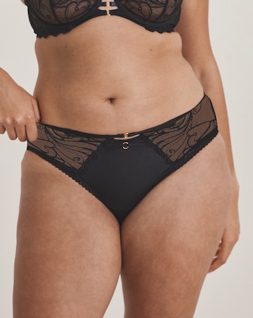 Pretty Secrets Swirl Embroidery Full Brief Knickers