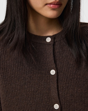 Pieces Half Sleeve Knit Cardigan