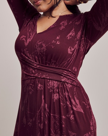 Julipa Petite Twist Front Midi Dress