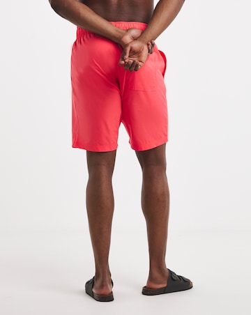Jack & Jones Maui Tropic Solid Swim Trunk 2 Pack - Navy/Coral