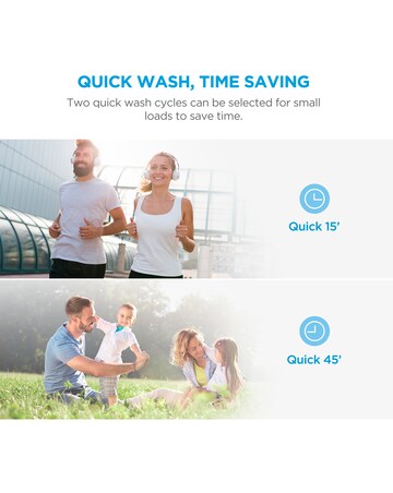 Midea 10kg Washer Dryer - White