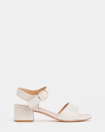 Robin Two Part Block Heel Sandals - Extra Wide Fit (EEE)