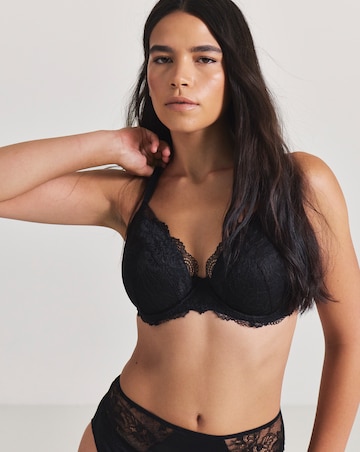 Pretty Secrets (2 Pack) New Ella Padded Plunge Wired Bras (B-G) Black/White