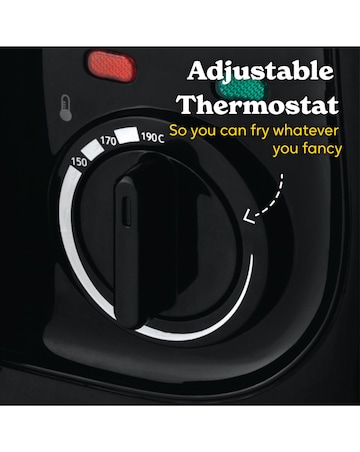 Russell Hobbs 24570 2.5 Litre Black Digital Fryer