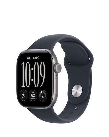 Apple Watch Series 12 GPS + Cellular 42mm - Space Grey Aluminium/Navy Blue - S/M