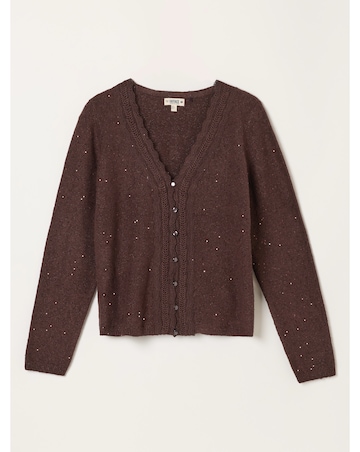 Fatface Skylar Lace Cardigan