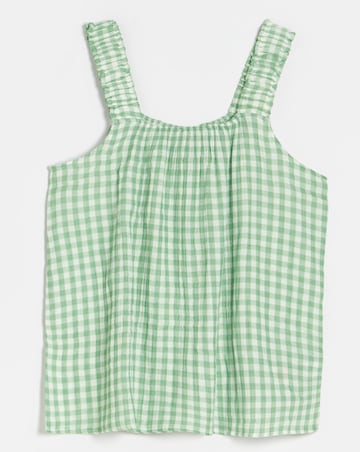 Gingham Soft Cotton Cami Pyjama Set