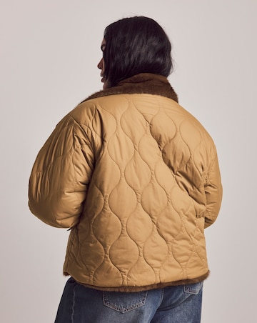 Julipa Reversible Fur Padded Coat