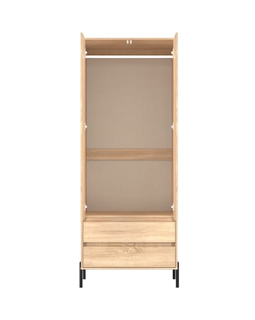 Sloan 2 Door 2 Drawer Wardrobe