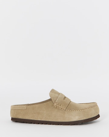 Birkenstock Classic Suede Naples Loafer - Taupe