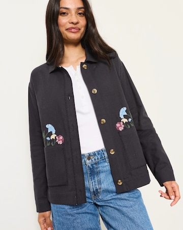 FatFace Embroidered Jacket