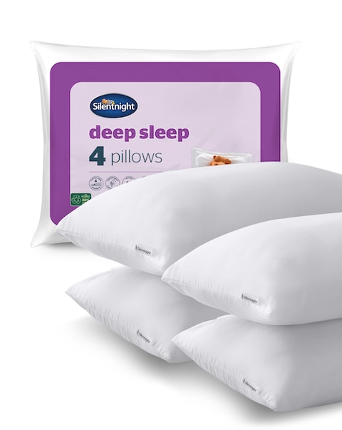Silentnight Deep Sleep Pack of 4 Pillows