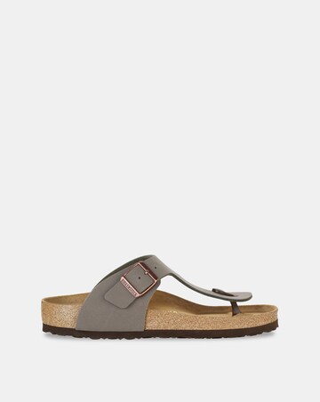Birkenstock Classic Birkibuc Ramses Sandals - Stone